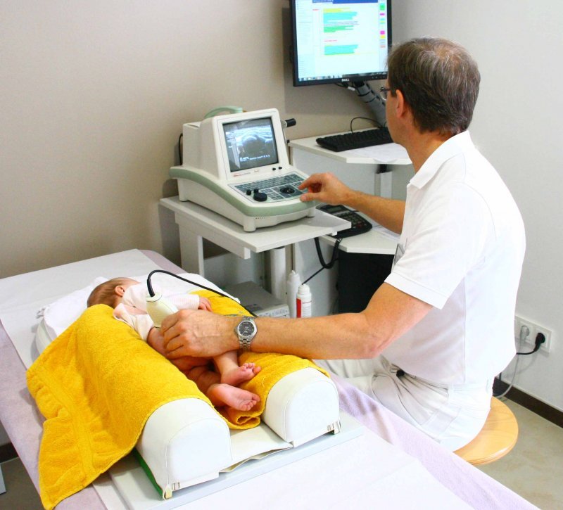Hüftgelenk Screening bei Säuglingen